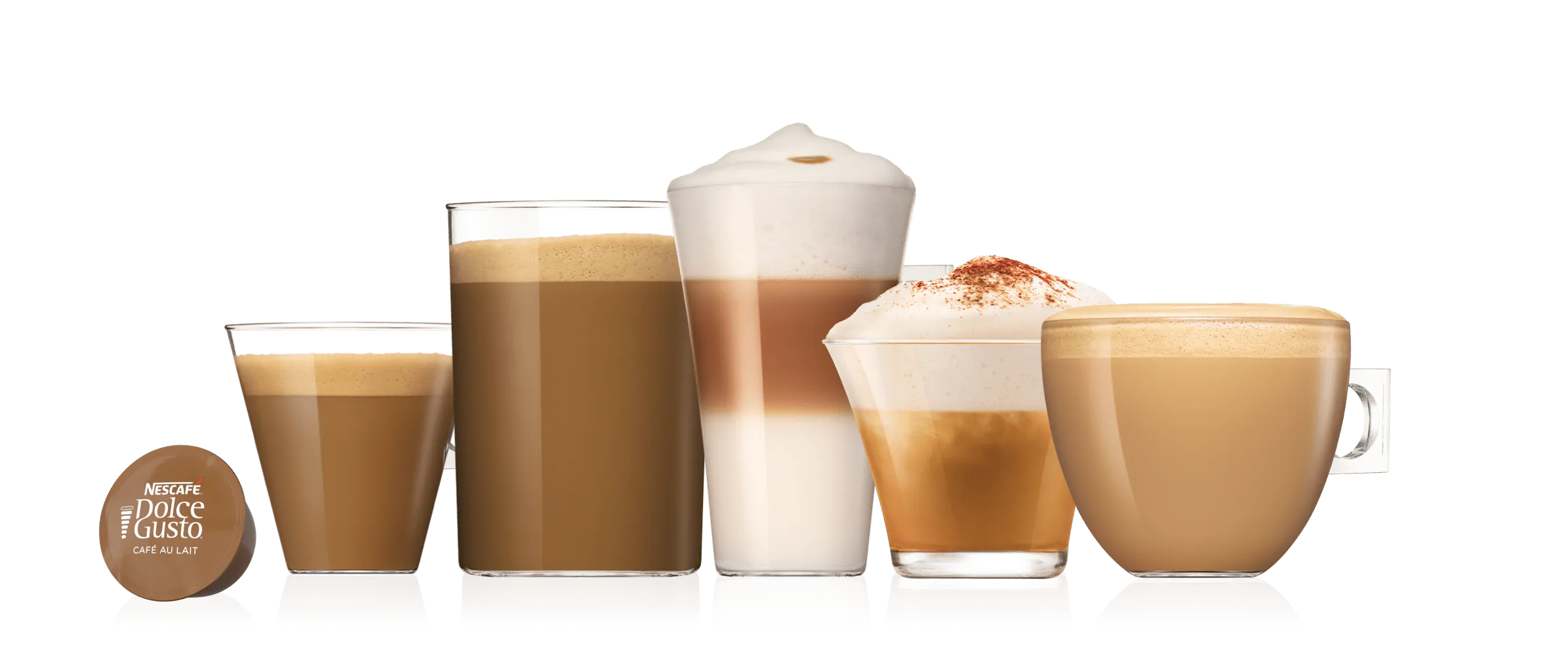 Latte Capsules| NESCAFÉ® Dolce Gusto® header image