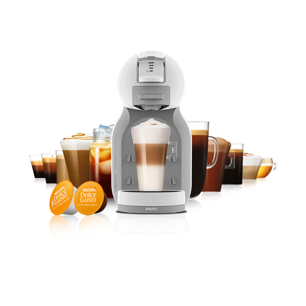 MINI ME WHITE ARCTIC GREY COFFEE MACHINE